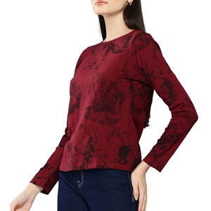 T-shirt de sport à manches longues pour femme, écologique, avec logo personnalisé, respirant, séchage rapide, anti-plis, extensible, idéal pour l'été - Product Image 2