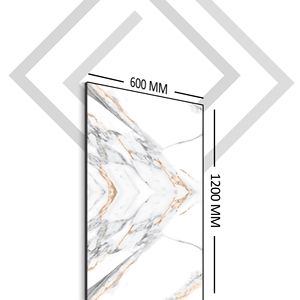 Baldosa Espejo De La India Bookmatch Porcelana Esmaltada Carreaux Vitrificada 60X120 Cm 24X48 Pulgadas. Porcelanato Suelo de pared Foshan China - Product Image 3