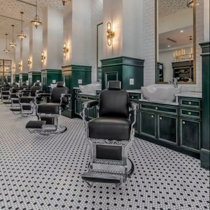 Mesa de Trabajo Portátil Moderna de Lujo para Salón de Belleza, Fabricada en Madera, con Múltiples Espacios de Almacenamiento, Ecológica, para Uso en Restaurantes y Hoteles - Product Image 1