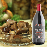 Acetificio Andrea Milano Made Italy Balsamic Vinegar Modena IGP 1Lt Liquid Glass Bottle Seasonings Condiments BRC Certified 5