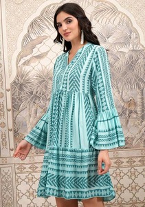 คอลเลกชันฤดูร้อนใหม่ร้อนสำหรับผู้หญิงชุดมินิเดรสผ้าทอคอวีสำหรับกิจกรรมกลางแจ้งและนอกสถานที่สำหรับอากาศร้อน - Product Image 6