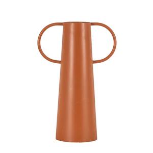 Nouveau design de vase de sol de luxe plaqué cuivre métal aluminium style européen pour la décoration de mariage à la maison hôtel et restaurants - Product Image 4