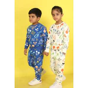 Conjunto de sudadera de algodón con estampado personalizado para niños, unisex, ropa de invierno para niños, hecho en India, lavado a máquina, personalizable - Product Image 6