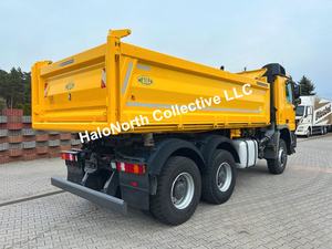 รถบรรทุกเมอร์เซเดส-เบนซ์ แอคทรอส 3344 6x6 ปี 2013 มือสอง พวงมาลัยซ้าย แบบดัมพ์  เครื่องยนต์ดีเซล ยูโร 5 - Product Image 4