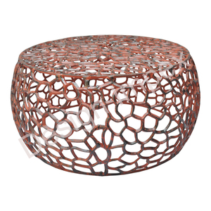 Mesa central de estilo contemporáneo, suministro modelo DI, mesa antigua de aluminio fundido, muebles decorativos Vintage, mesa de centro para el hogar - Product Image 1