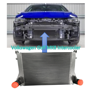Kit d'<span class=keywords><strong>intercooler</strong></span> entièrement en aluminium JSY pour V*W <span class=keywords><strong>Golf</strong></span> MK7 MK8 GT I Audi A3 S3 TT TTS 8S, <span class=keywords><strong>intercooler</strong></span> améliorant les performances - Product Image 4