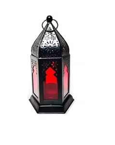 โคมไฟโมร็อกโกโลหะคลาสสิก พร้อมงานฉลุลายละเอียดอ่อน ทำด้วยมือ เป็นมิตรกับสิ่งแวดล้อม เหมาะสำหรับตกแต่งบ้านในเทศกาลอีสเตอร์ - Product Image 6