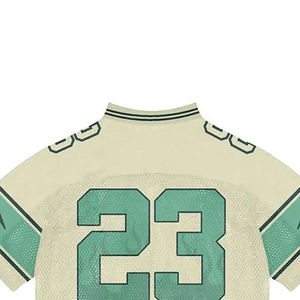 100% malla de poliéster transpirable ligero de secado rápido con cuello en V Unisex camiseta de fútbol diseño impreso personalizado para equipos de Club corto - Product Image 6