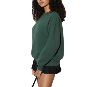 Pull-over oversize pour femme le plus vendu avec col rond et manches longues pour l'hiver, logo personnalisé, respirant 2026 - Product Image 4