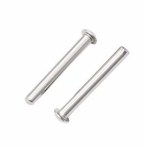 Rivets en acier inoxydable standard à tête ronde, rivets en aluminium massif à tête ronde, taille OEM - Product Image 1