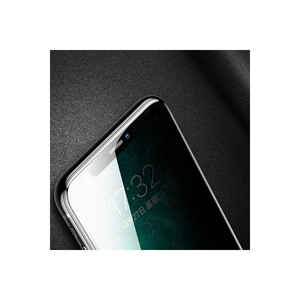 Protector de Pantalla de Vidrio Templado Mate Anti-Polvo y Privacidad Netzy Negro para iPhone 11 XS Max SE 2020, Fácil Instalación, Anti-Golpes - Product Image 4