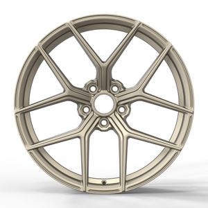 Cerchi in Lega Spazzolata Dorati di Lusso Sportivi da 18, 19, 20, 21 e 22 Pollici, Adatti per BYD, Nissan, <span class=keywords><strong>Volkswagen</strong></span>, Toyota, BMW e Audi - Product Image 2