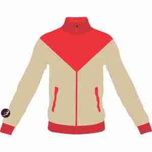 Streetwear Vintage blanc imperméable Baggy DST grec sport course cargo voiture de course piste veste ensemble coupe-vent en Nylon piste veste - Product Image 2