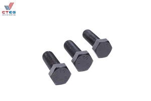 M20x100 Grade 10.9 Hex <b>Bolt</b> Hot Dip Galvanized - Product Image 4