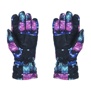 Gants de ski d'hiver en cuir pour homme sur mesure, style imprimé, compatibles avec les écrans tactiles, pour le ski décontracté, directement du Pakistan - Product Image 6