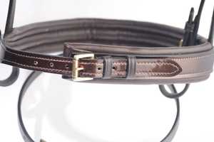 Handmade Luxury Horse Leather Bridle <b>Crystal</b> Brow Band Patent Noseband with Customization <b>Top</b> Indian Supplier's Durable Product - Product Image 2