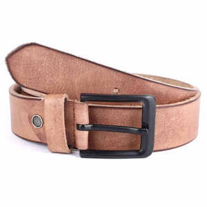 6) Prix de gros Nouveau budget Friend Ceinture en cuir Ceinture en cuir pleine fleur avec boucle robuste Ceinture en cuir décontractée - Product Image 3