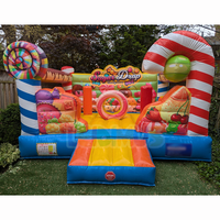 Château gonflable à bonbons, structure gonflable, gonflable pour enfants, trampoline gonflable pour enfants