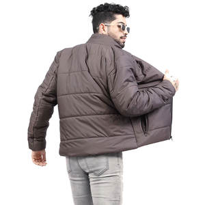 Veste matelassée pour homme avec rembourrage ultra léger et tissu imperméable pour un usage quotidien en hiver Veste matelassée pour homme - Product Image 5