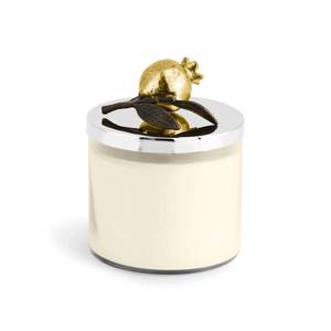 Bougie votive de luxe en cire de soja parfumée à la grenade, faite à la main, écologique, couleur personnalisable, de haute qualité, dans un récipient en métal ou en verre - Product Image 1