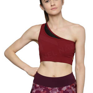 Sujetador deportivo sin costuras de alto soporte para mujer, transpirable, que absorbe el sudor, y Yoga Fitness, ropa de gimnasio, talla grande, servicio OEM disponible - Product Image 2