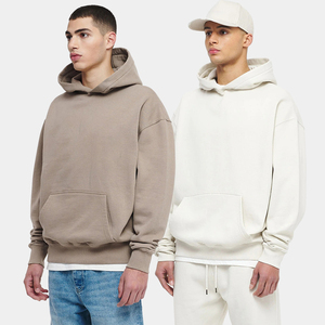 Ensemble chapeau à capuche épais surdimensionné 420g personnalisé confortable et chaud pour l'hiver Techniques brodées motif imprimé XS taille hommes femmes français - Product Image 5