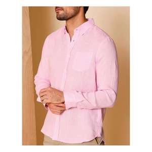 Chemise pour homme contemporaine et sur mesure, conçue pour offrir un confort élégant pour les tenues décontractées ou habillées au quotidien. - Product Image 6