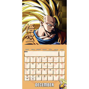 Calendario de escritorio Dragon Ball Z 2024 con mini póster, calendario impreso de papel para exhibición en mesa, para uso en oficina o pared - Product Image 3