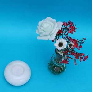 Hot Sale Marble Candle Holder Set of 3 Pcs Colored Marble Aromatherapy Cups Elegant Home Decor - Product Image 4