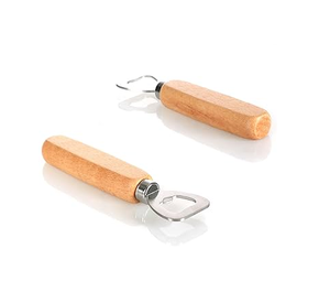 Venta caliente abrebotellas de madera artesanías personalizadas más Popular 100% abrebotellas de madera de acacia - Product Image 6