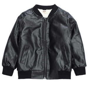 Customized Vintage Style 100% Genuine Leather Jacket Men Loose Fit Zipper Closure Solid Pattern Coated Spring Waterproof Front - Product Image 3