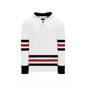 Dernier design de sweat à capuche de hockey brodé vierge, maillots de hockey sur glace personnalisés par sublimation, prix de gros, OEM, personnalisation respirante - Product Image 1