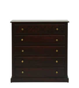 Commode en bois massif faite à la main, écologique, design moderne, meubles de maison, rangement réglable, facile à assembler pour le salon - Product Image 1