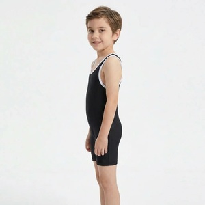 Kids Wrestling Singlet for <b>Boys</b> Stretchable Material Made Comfortable Breathable Sportswear Training Suit For Wrestling learn - Product Image 4