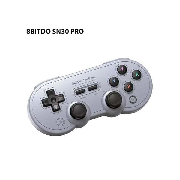 8BitDo SN30 Pro Controller Retro Classic for Bluetooth Wireless Joystick Plastic Adapter Compatible with PS2 & PC Gaming