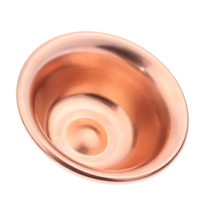 Cuenco de metal de cobre de gran tamaño de diseño moderno, excelente para servir ensaladas y frutas en fiestas, bodas, respetuoso con el medio ambiente - Product Image 4