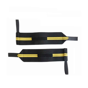 Handwraps de boxe portables enveloppes de main MMA en coton extensible avec poignées pour une utilisation sportive - Product Image 2