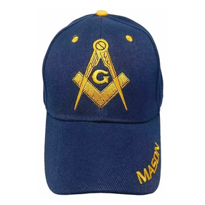 Gorra de béisbol Shriner de la mejor calidad 2025 con bordado de lingotes y gorra personalizada de béisbol masónica con diamantes de imitación gorra clásica - Product Image 2