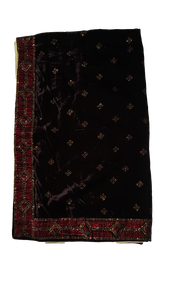 Ladies' Fashionable Velvet <b>Shawl</b> for Winter <b>Weddings</b> & Cultural Celebrations Elegant Warm Velvet <b>Wrap</b> for Party & <b>Wedding</b> - Product Image 3