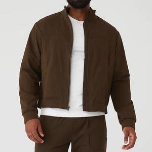 Venta al por mayor de chaquetas de invierno casuales de los hombres más tamaño con calefacción al aire libre cortavientos y bombardero en chaqueta de diseño liso - Product Image 1