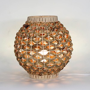 Best selling hand woven lamp in water hyacinth <b>covers</b> shades cheap price natural <b>light</b> lamps - Product Image 6