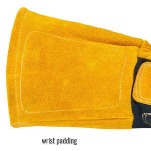 Gants de protection imperméables pour pompiers, noirs et jaunes, pour le sauvetage et le travail - Product Image 3