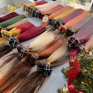 Wholesale High Quality 100% Human <b>Hair</b> Unprocessed 10-40 Inch Straight Natural Black Vietnamese Remy Bundles Frontal Closure - Product Image 6