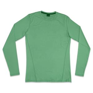 Camiseta de manga larga con estampado de logotipo personalizado para hombre, Camiseta deportiva de poliéster estampada en seco para gimnasio - Product Image 1