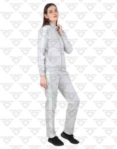 Chándal deportivo personalizado Plus para mujer, nuevo diseño, algodón, gimnasio, liso, Polar, sudaderas con capucha, invierno, informal, Jogging, logotipo estampado XL - Product Image 6