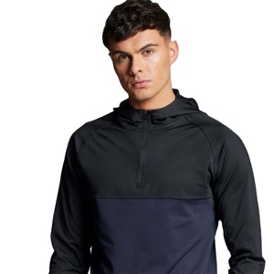 Vente chaude Sweats à capuche pour hommes OEM Custom Made Hommes Sweats à capuche unis avec manches longues Sweat à capuche de haute qualité avec logo personnalisé - Product Image 1