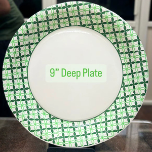 จานเค้กอาหารเย็นแบบใช้แล้วทิ้งแผ่นพิมพ์ลายพิเศษใหม่ใช้งานได้จริง - Product Image 1