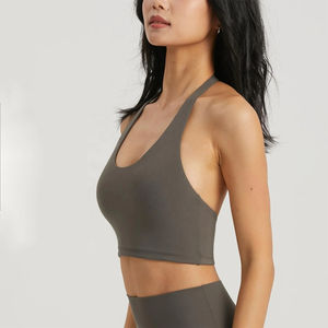 Soutien-gorge de sport pour femmes de qualité supérieure, conçu avec un matériau respirant offrant un maintien sûr, un soutien et un confort pour l'entraînement et le yoga - Product Image 3