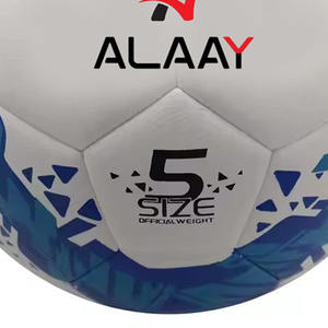Alaay 2025 Professional Custom Soccer Ball Machine Customizable stitched <b>Leather</b> <b>Football</b> of Sizes 5/4/3 PVC Foam - Product Image 6