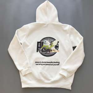 280GSM Hoodies Sweatshirts en coton léger Confortable Élégant Vêtements unisexe Prix d'usine Vente en gros Fourniture de logo personnalisé - Product Image 5